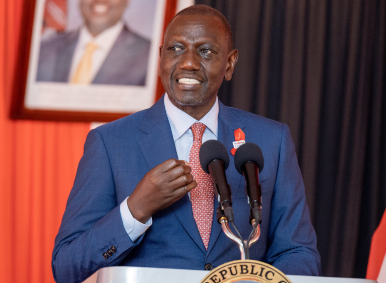 File Image of President William Ruto.